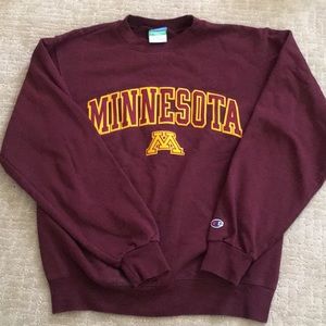 Champion Minnesota Crew Neck/Sweatshirt